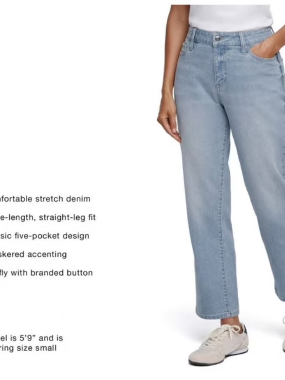 Like New size 4 Express Light Blue Cropped Straight-Leg Jeans
